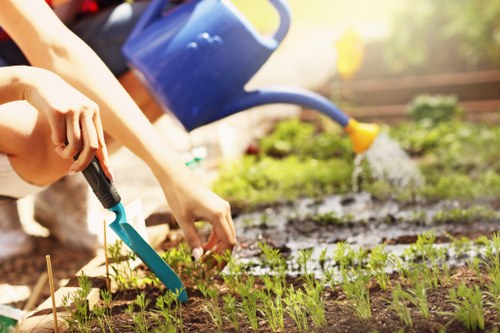 Gardening services in Hook for a neatly maintained residential garden