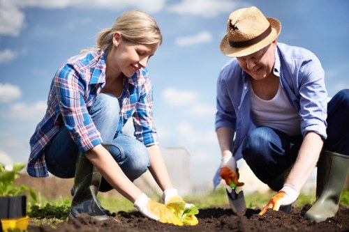 Green waste collection supporting local composting and reuse