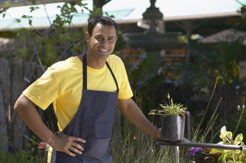 Planting design for landscaping in Hook outdoor space